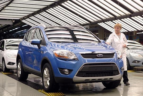 Kuga-Fertigung im Ford-Werk Saarlouis. Foto: Ford/Auto-Reporter.NET